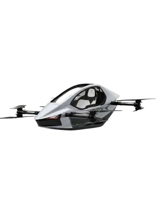 YIVTOL S-ZERO on a white background, side angle
